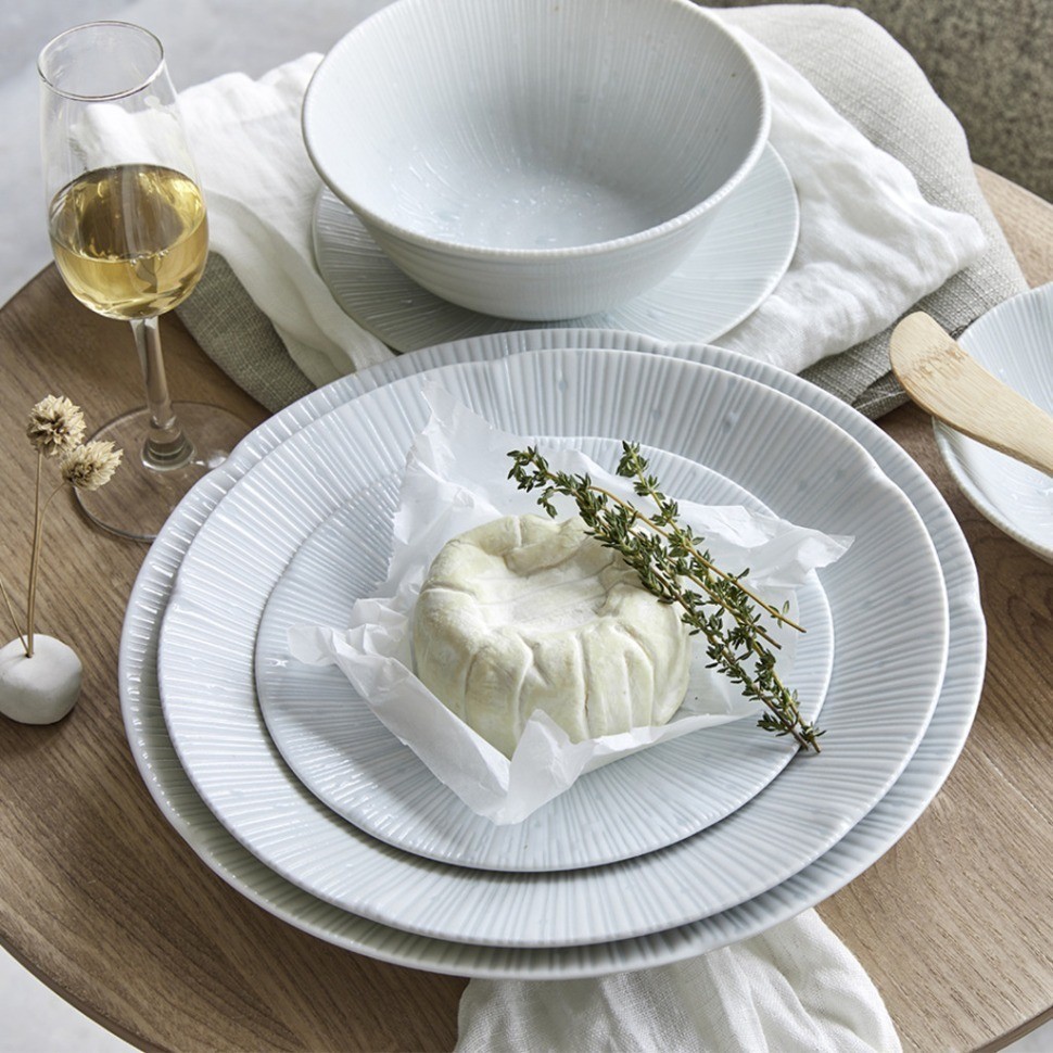 Тарелка 16398, 22 см, фарфор, white, TOKYO DESIGN