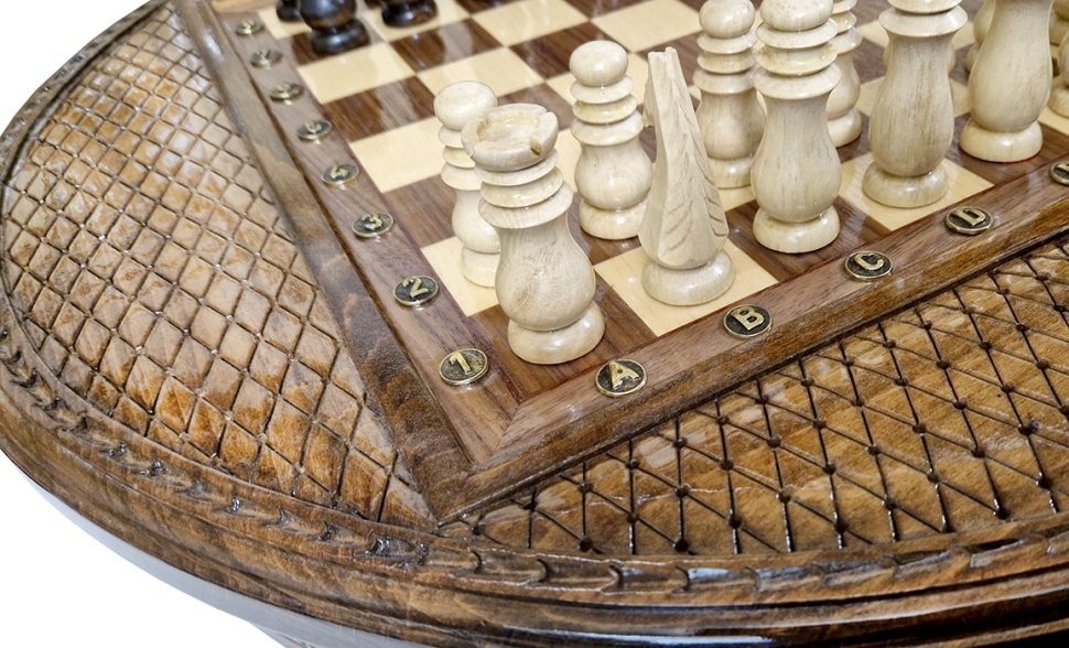 Шахматы резные в ларце "Лусин" 50, Haleyan (64453)