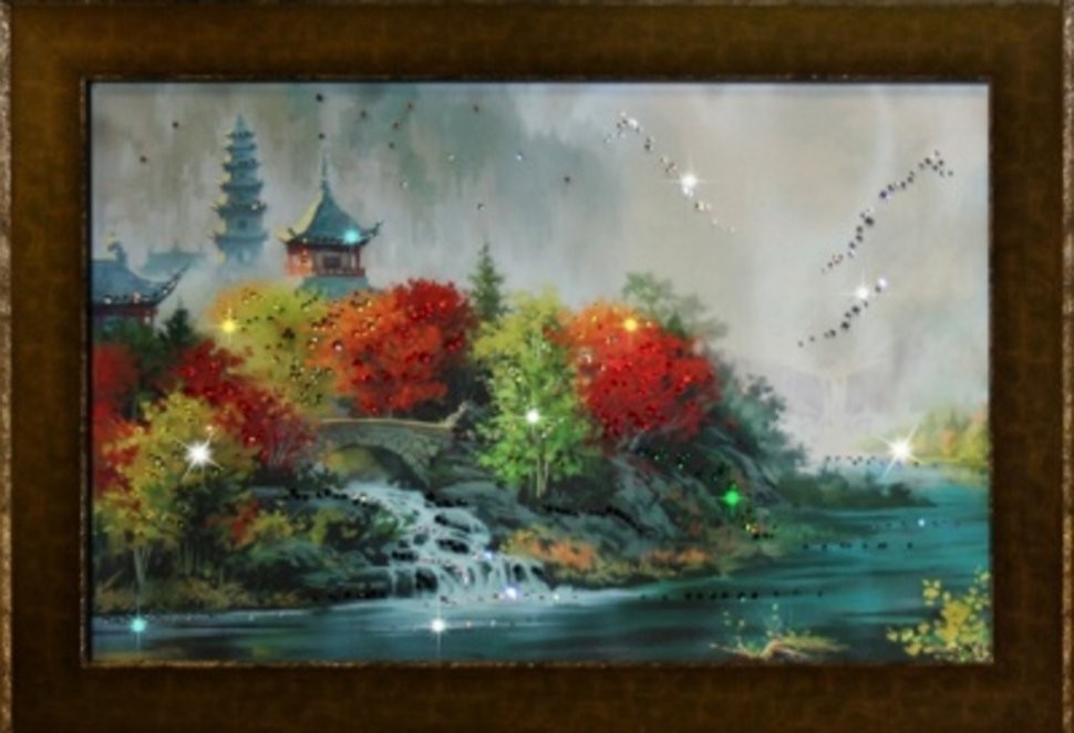 Картина Восток с кристаллами Swarovski (1319)
