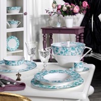 Сахарница A2108538, костяной фарфор, white, blue, MIKASA