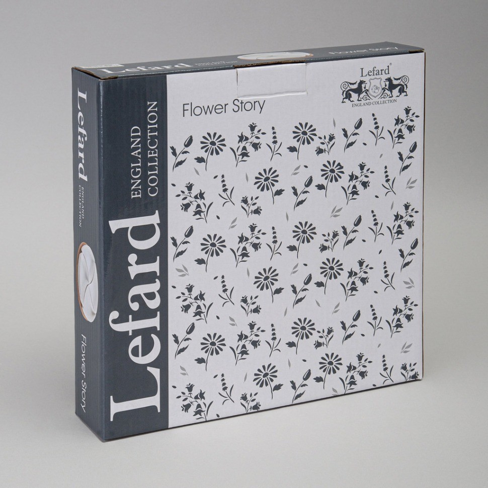 Менажница 4 секции lefard "flowers story" на дер. подставке 25*5,5 см 175 мл (474-248)