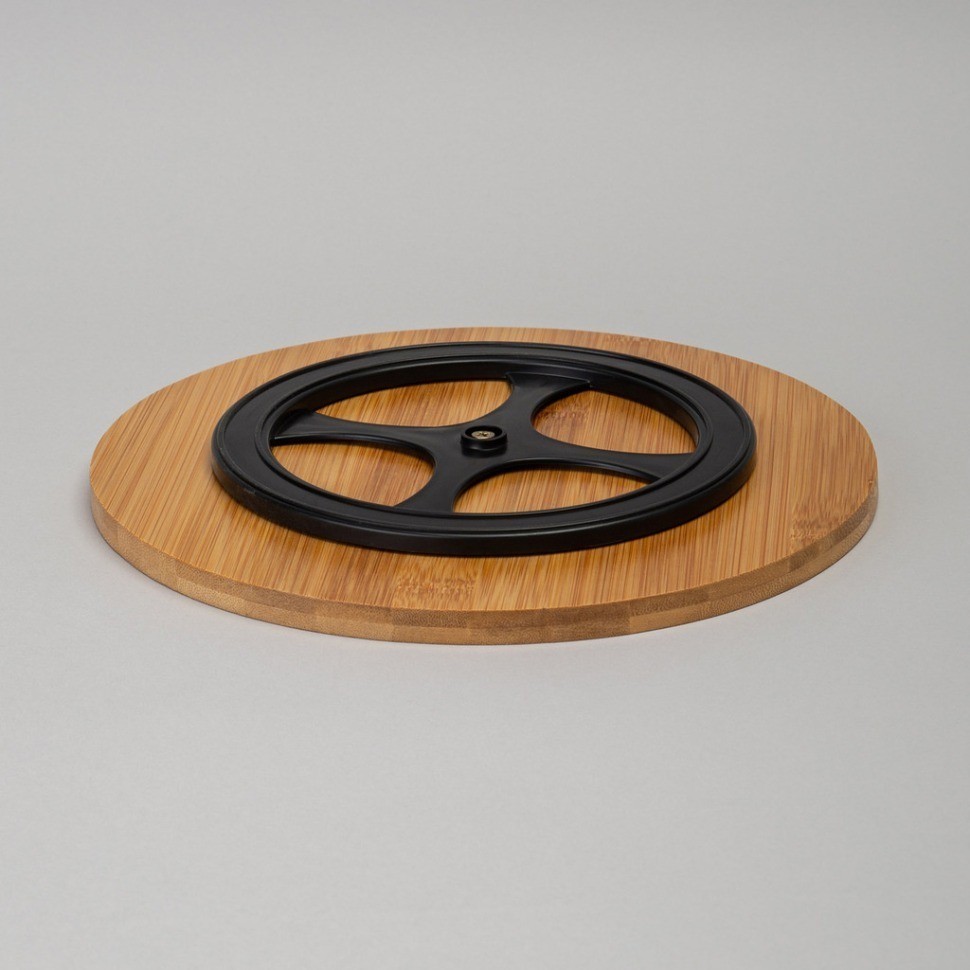 Менажница 4 секции lefard "flowers story" на дер. подставке 25*5,5 см 175 мл (474-248)