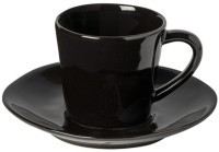 Чайная пара NOCS01-BLK(NOCS01-902), 16, керамика, Black, Costa Nova