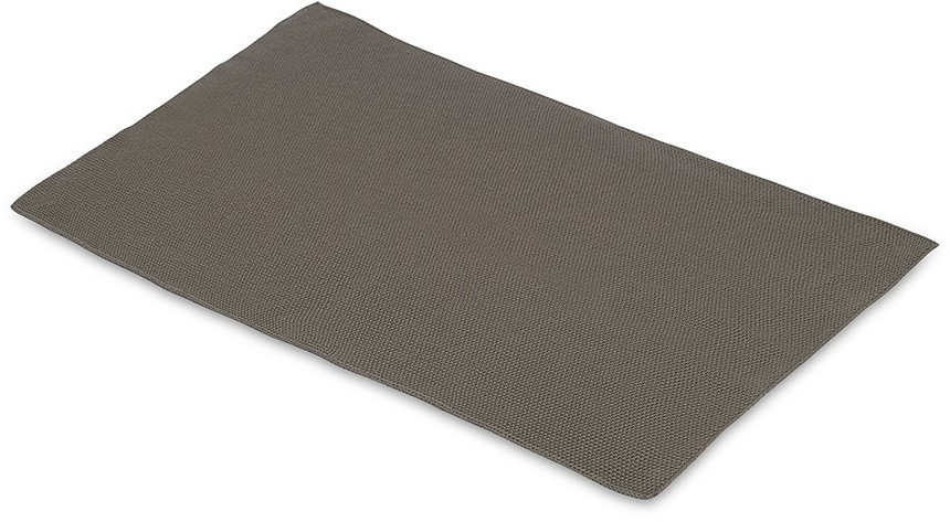 Набор из двух кухонных вязаных полотенец из коллекции essential, темно-серое/бежевое (77467)