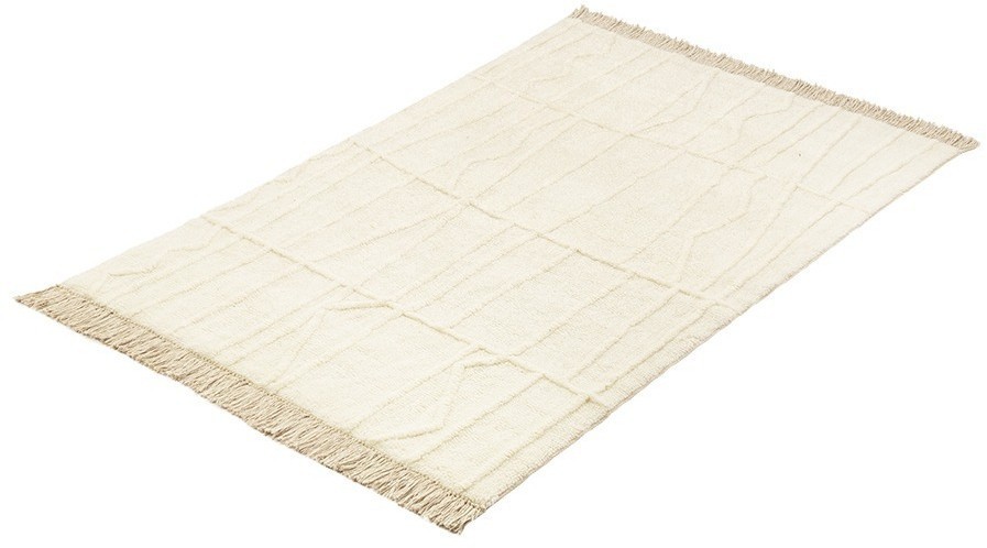 Ковер из новозеландской шерсти и хлопка raipur из коллекции ethnic, 120х180см (76028)