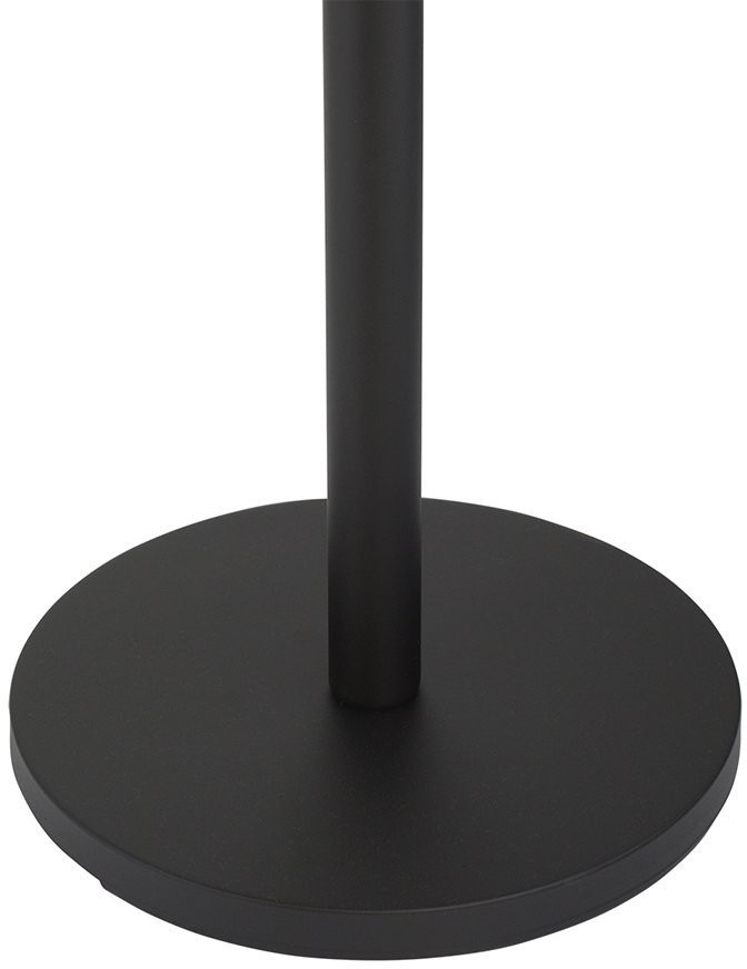Вешалка напольная nicosia, 172 см, черная/сталь (71084)