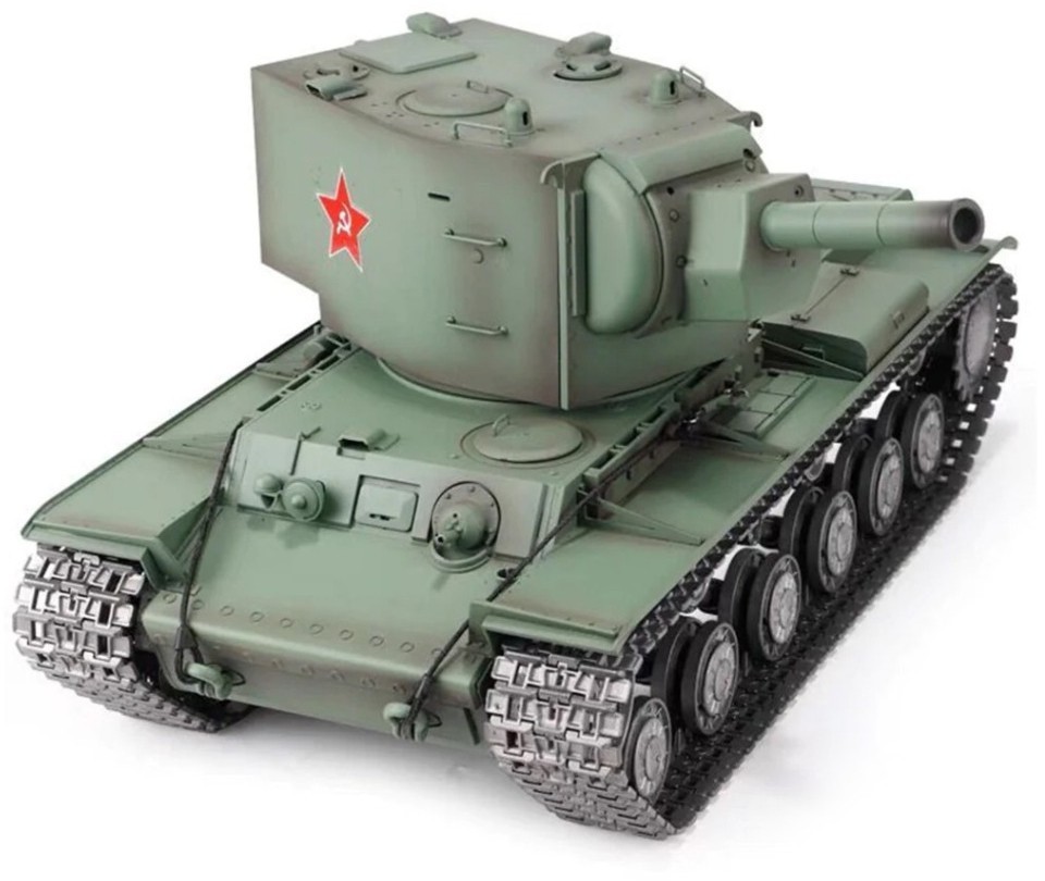 Радиоуправляемый танк Heng Long Long KV-2 (Россия) Pro V7.0 масштаб 1:16 - 3949-1Pro V7.0