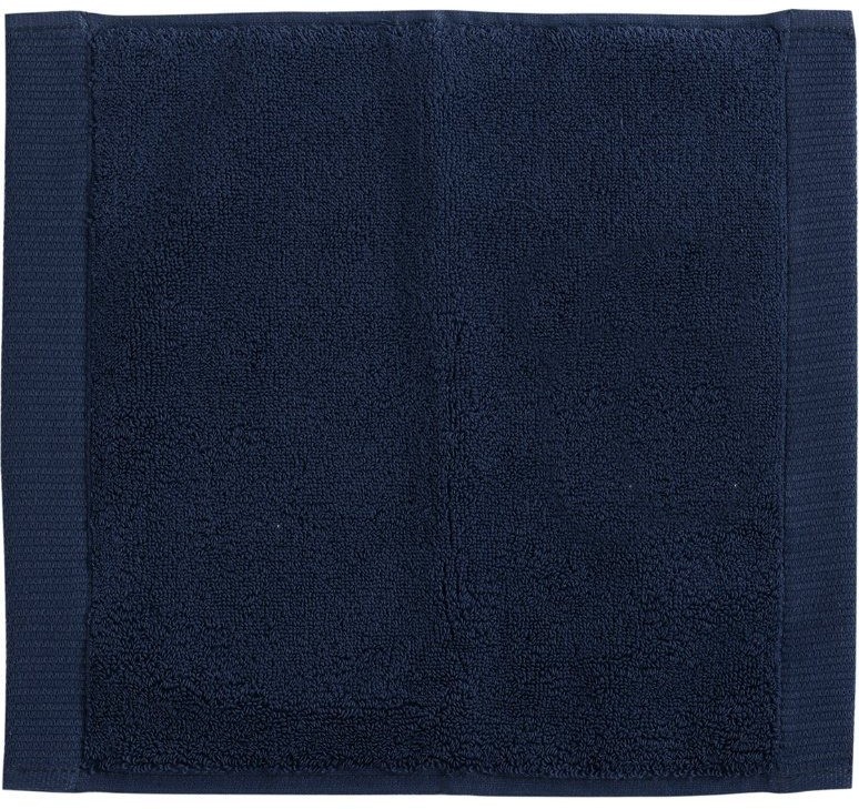 Полотенце для лица темно-синего цвета из коллекции essential, 30х30 см (66954)