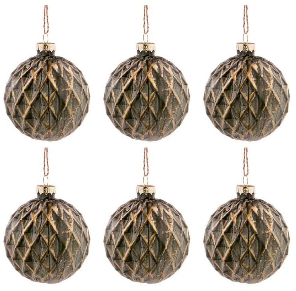 Декоративное изделие коллекция винтаж"шар" диаметр=8 см,высота=9 см цвет: изумруд (мал-6 шт./кор=96 Lefard (864-118)