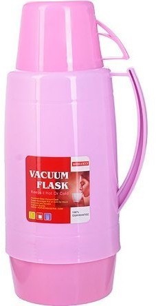 Термос 1,8 литра стек, колба Розовый МВ (29955)