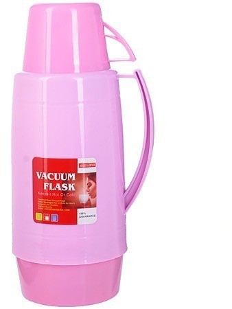 Термос 1,8 литра стек, колба Розовый МВ (29955)
