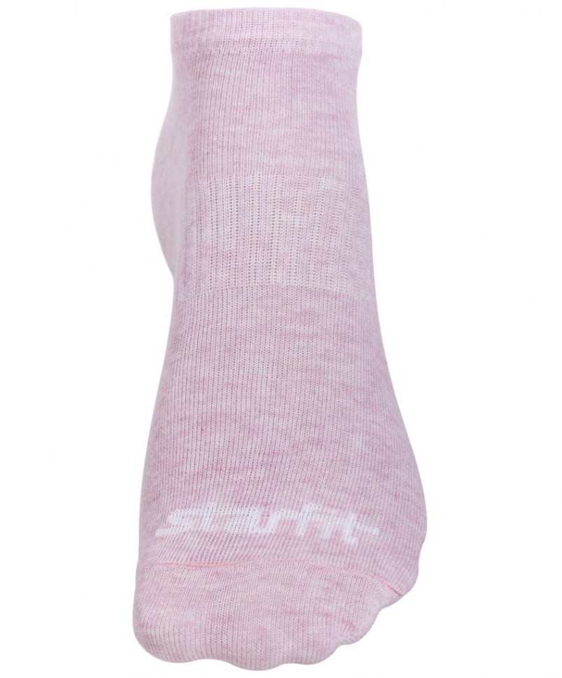 Носки низкие SW-205, розовый меланж/светло-серый меланж, 2 пары (452917)
