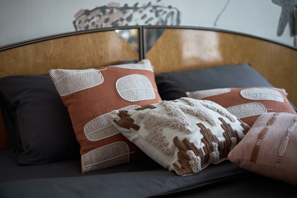 Подушка декоративная feather mood из коллекции ethnic, 45х45 см (79012)