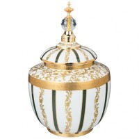 Ваза с крышкой 22*22*35 см Lefard (46-1343)