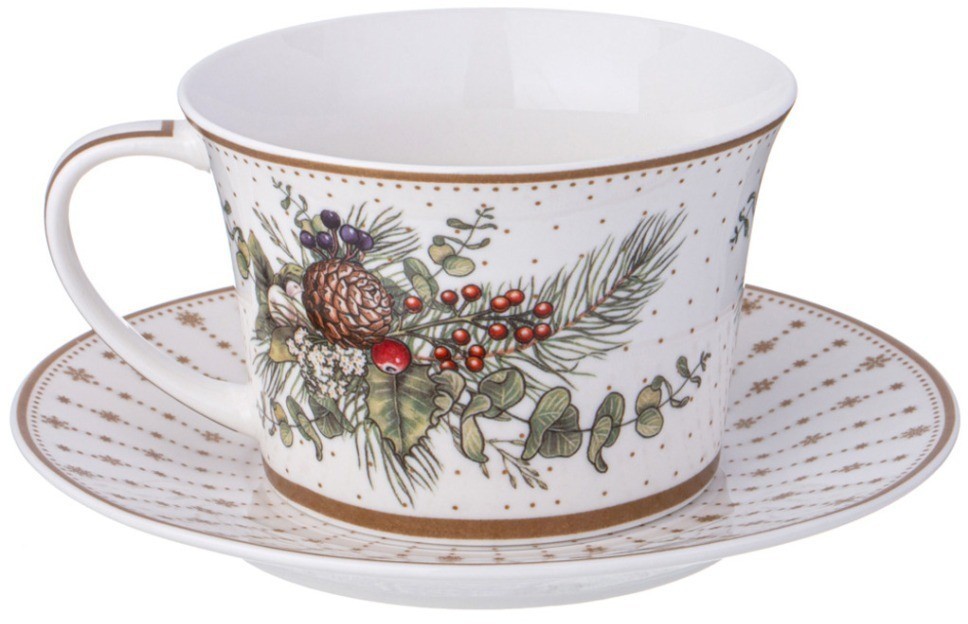 Чайный набор lefard "celebration" на 2 пер. 4 пр. 250 мл (760-816)