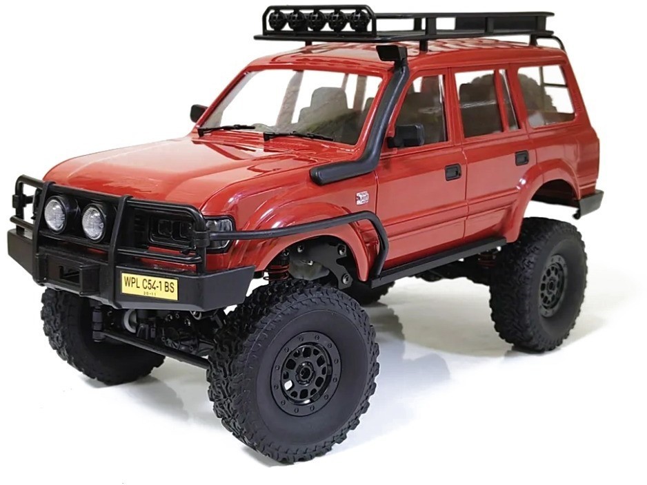 Радиоуправляемый краулер WPL C54-1 Land Cruiser LC80 красный 1:16 (WPLC54-1-RED)