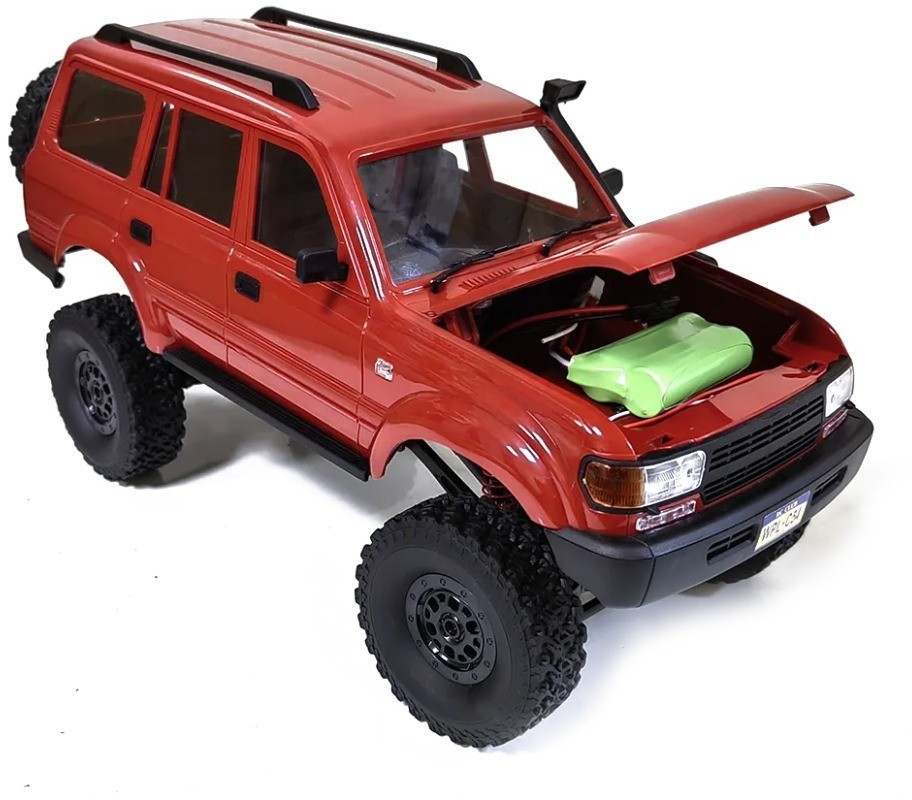 Радиоуправляемый краулер WPL C54-1 Land Cruiser LC80 красный 1:16 (WPLC54-1-RED)