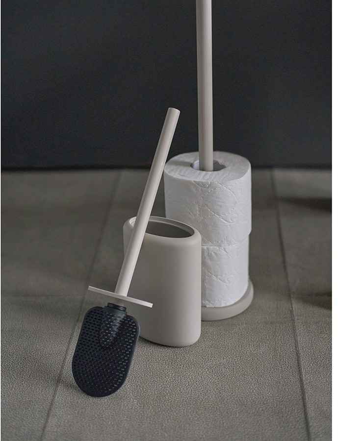 Держатель для туалетной бумаги slim, светло-серый (78859)