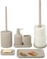 Держатель для туалетной бумаги slim, светло-серый (78859)