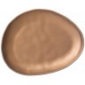 Тарелка обеденная bronco "bronze" 29*23*3 см (474-187)
