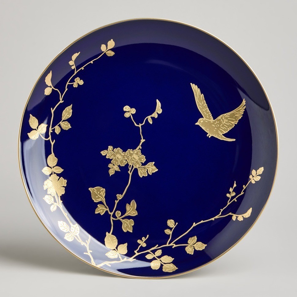 Тарелка закусочная lefard "golden birds" 22 см (419-139)