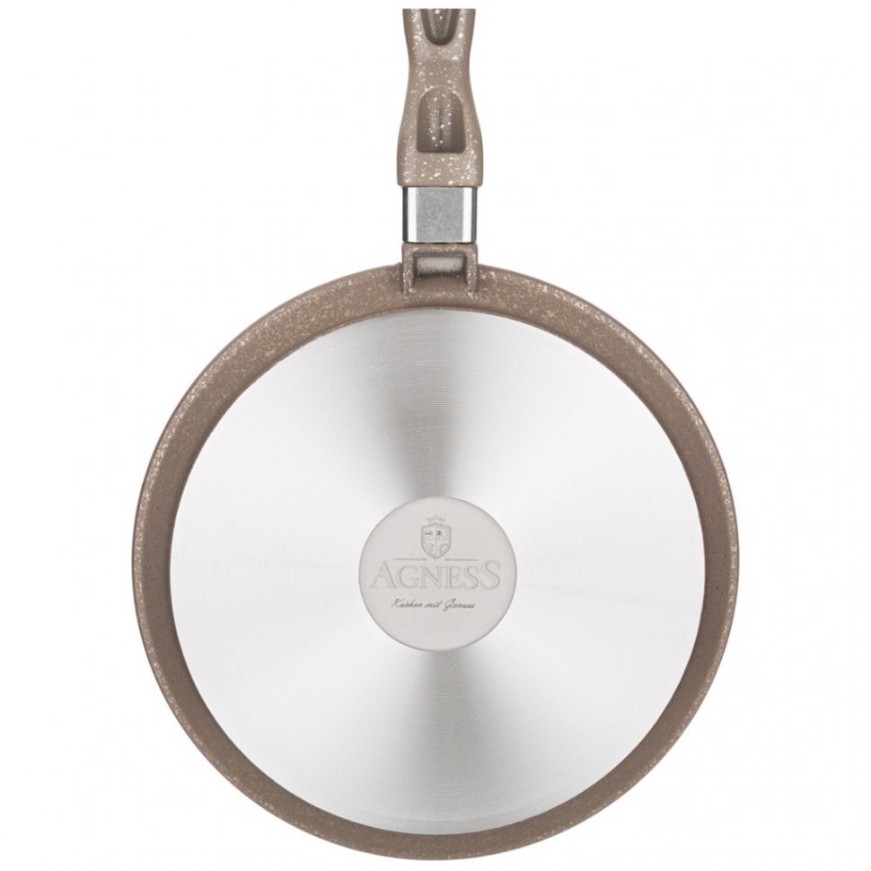 Сковорода блинная agness "экселент" диаметр 24 см (899-164)