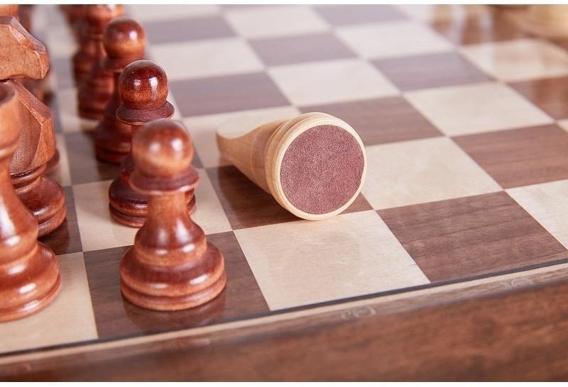 Стол ломберный шахматный "Классический", 2 табурета, Ustyan (33917)
