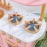 Кухня игровая Винтаж, цвет: розовый с золотом (53443_KE)