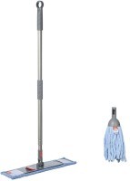 Набор из швабры с телескопической ручкой 160 см и сменной насадки из микрофибры bucket (72131)