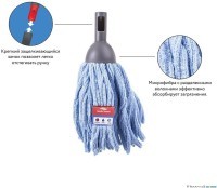 Набор из швабры с телескопической ручкой 160 см и сменной насадки из микрофибры bucket (72131)