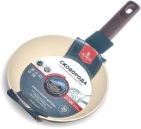 Сковорода с антипригарным покрытием pfluon marble, 20*4,5 см Agness (902-100)