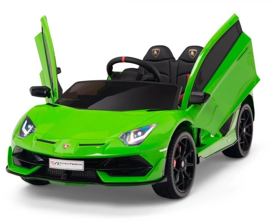 Детский электромобиль Lamborghini SVJ (зеленый, 12V) - HL328
