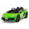 Детский электромобиль Lamborghini SVJ (зеленый, 12V) - HL328