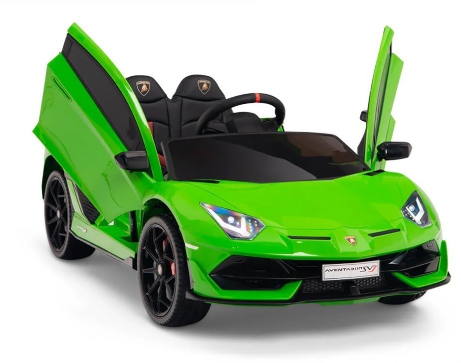 Детский электромобиль Lamborghini SVJ (зеленый, 12V) - HL328