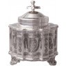 Шкатулка 9057-S, 13, никель, посеребрение, silver plated, ROOMERS TABLEWARE