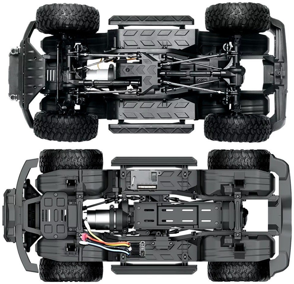 Радиоуправляемый краулер HB Beluga (57 см, 4WD, 1:10) (HB-R1002)