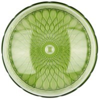 Блюдо сервировочное с крышкой vanity, D30 см, зеленое (79082)