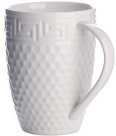 Кружка 400 мл ажурная фарфор LR (31446)