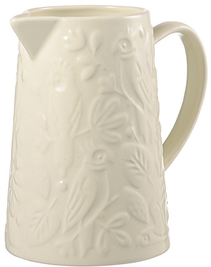 Кувшин birds of paradise, 980 мл, кремовый (75069)