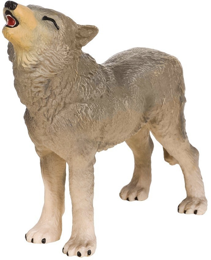 Набор фигурок животных серии "Мир диких животных": овцебык, бобер, волк, белка (набор из 5 предметов) (MM211-219)