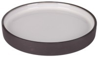 Тарелка E735-P-08184/21, 21 см, керамика, grey, ROOMERS TABLEWARE