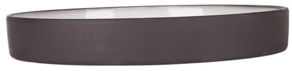 Тарелка E735-P-08184/21, 21 см, керамика, grey, ROOMERS TABLEWARE