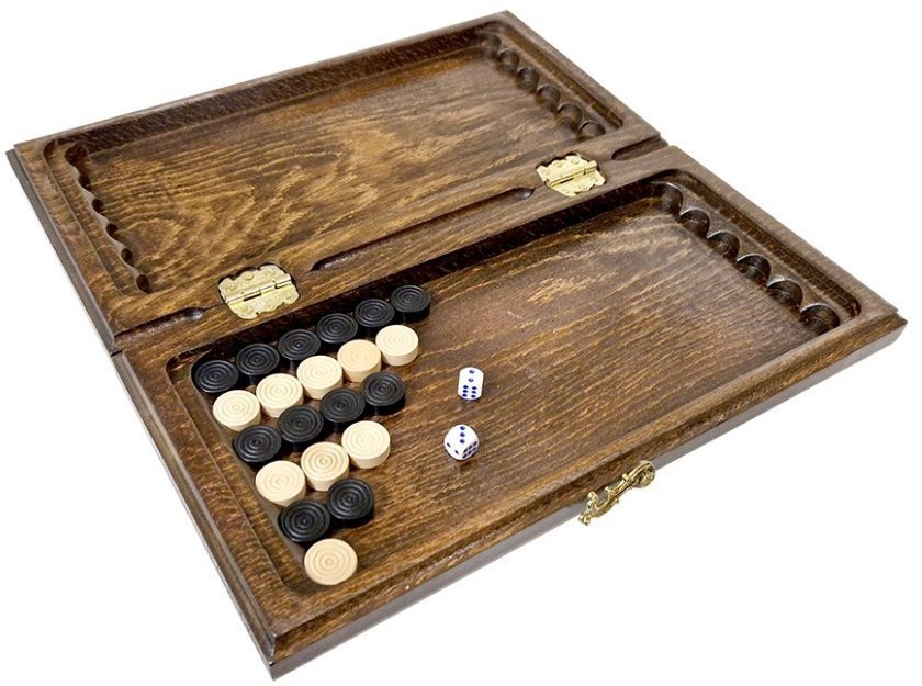 Шахматы + нарды резные "Олимпик 1" 30, Ustyan (64439)