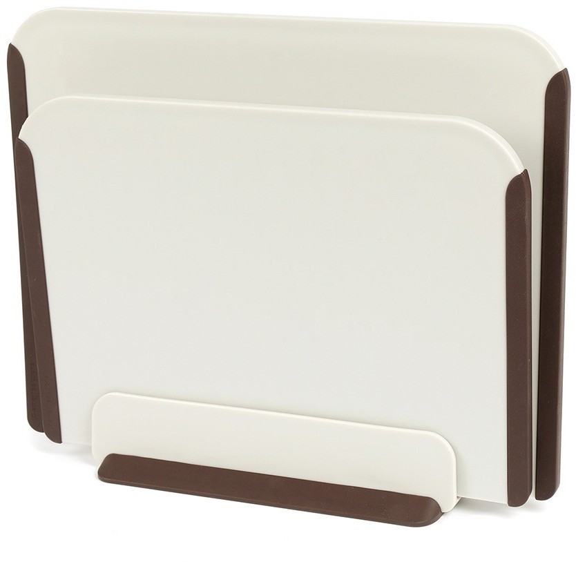 Набор из двух разделочных досок с подставкой smartchef (77289)