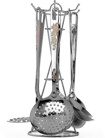 Набор кухонных принадлежностей + подставка 7 предметов MAYER BOCH (28277)