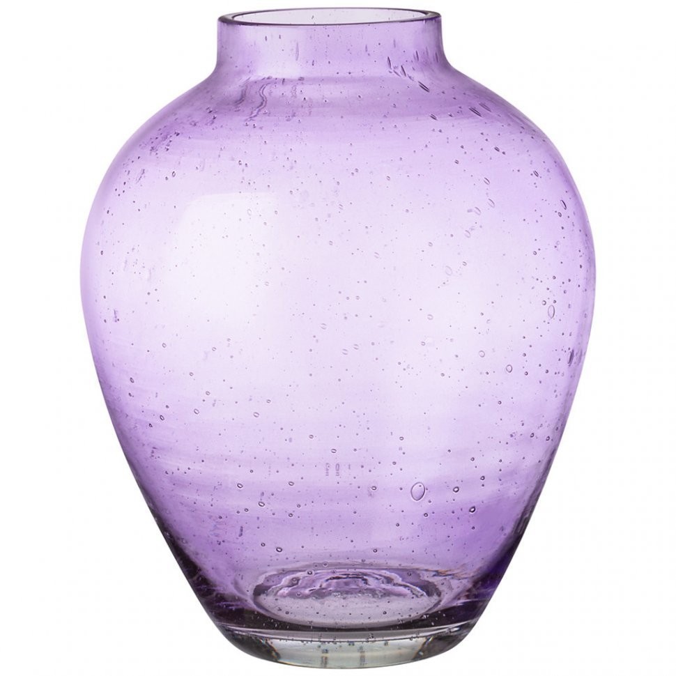 Ваза "viola lavender" диаметр 17 см высота 20,5 см Muza (380-607)