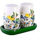 Набор для специй на подставке Лесные ягоды с лимонами LORAINE (60151)