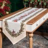 Дорожка на стол 45х145 cm  "щелкунчик" цвет: бежевый, tm lefard, полиэстер 100% (986-002-3)