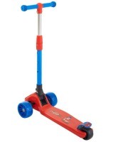 Самокат 3-колесный Juicy R 120/80 мм, красный/синий (2022972)