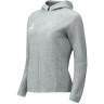 Худи на молнии женское JOGEL ESSENTIAL Athlete Hooded FZ Jacket W, серый (2111635)